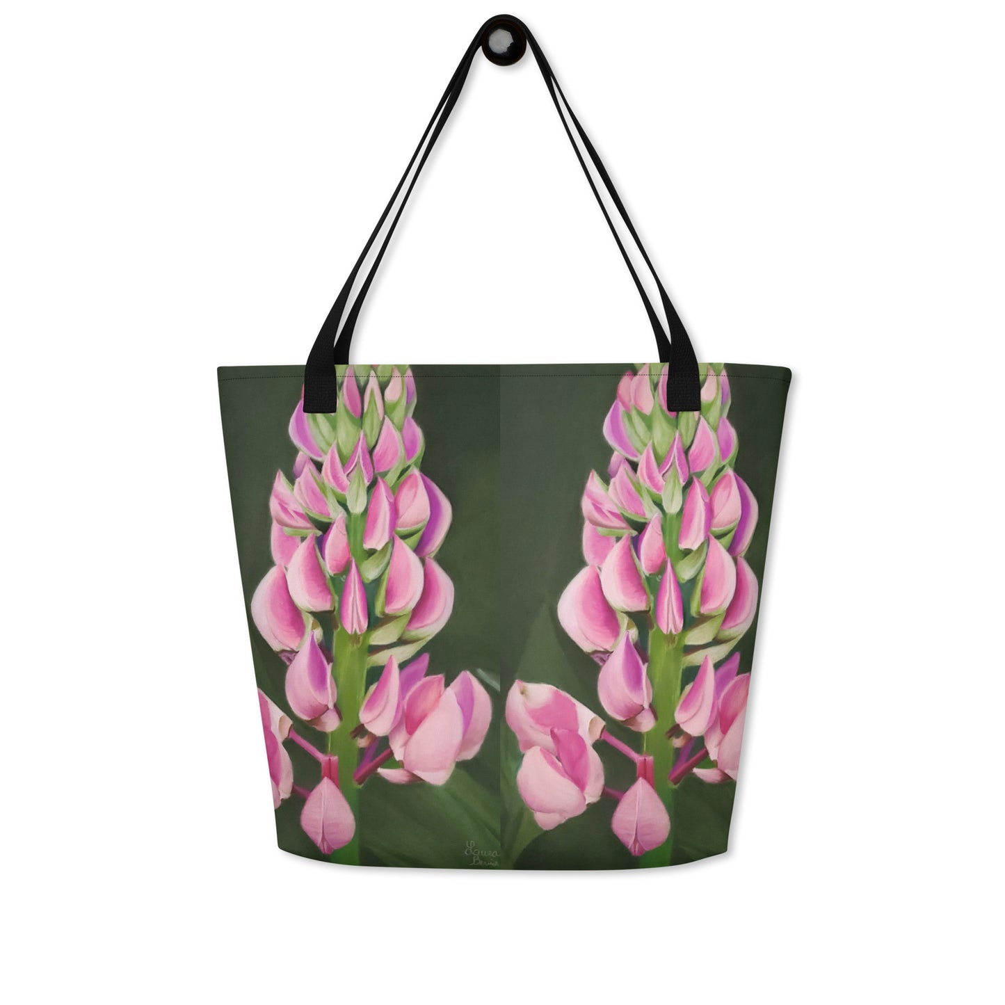 Lupine Large Tote Bag