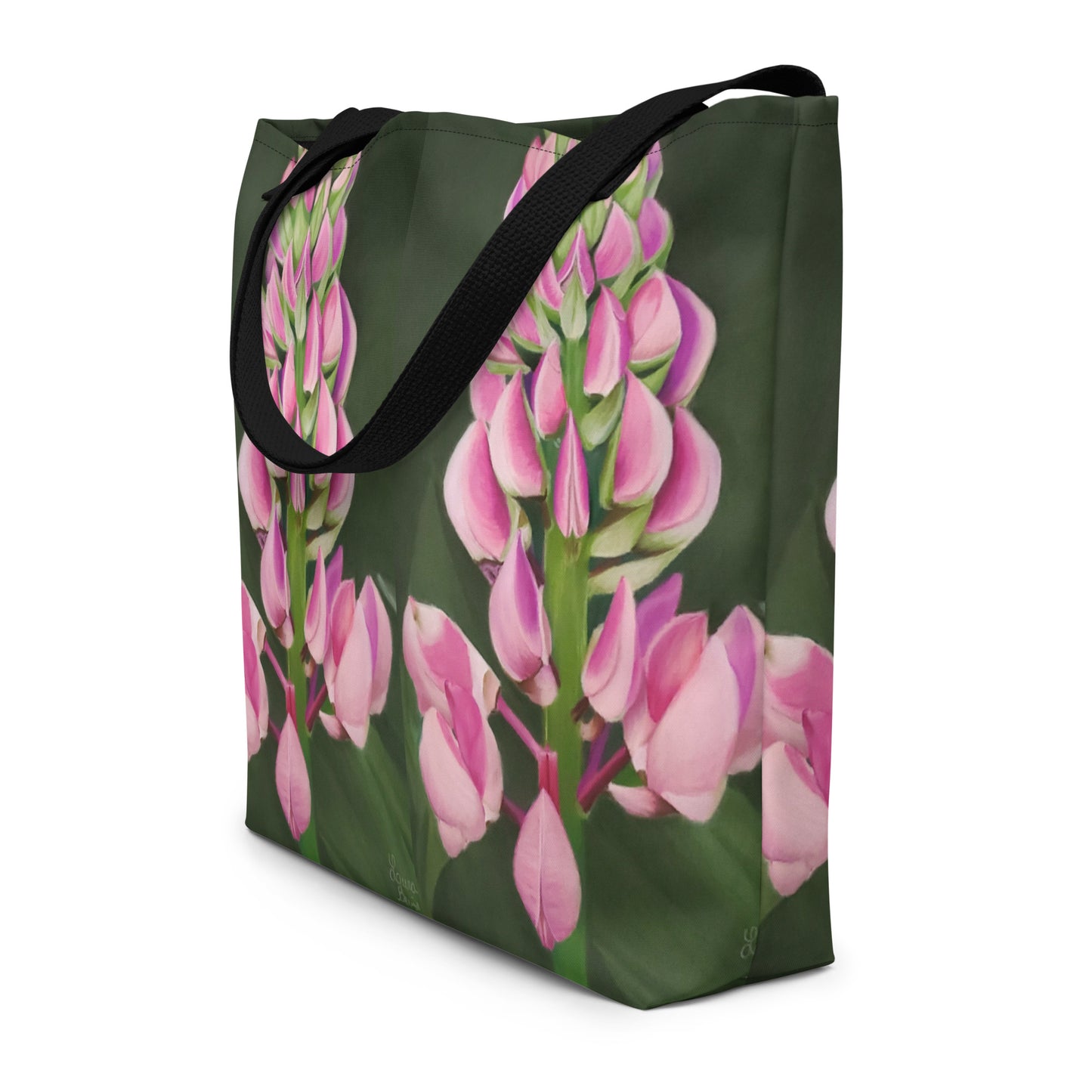 Lupine Large Tote Bag