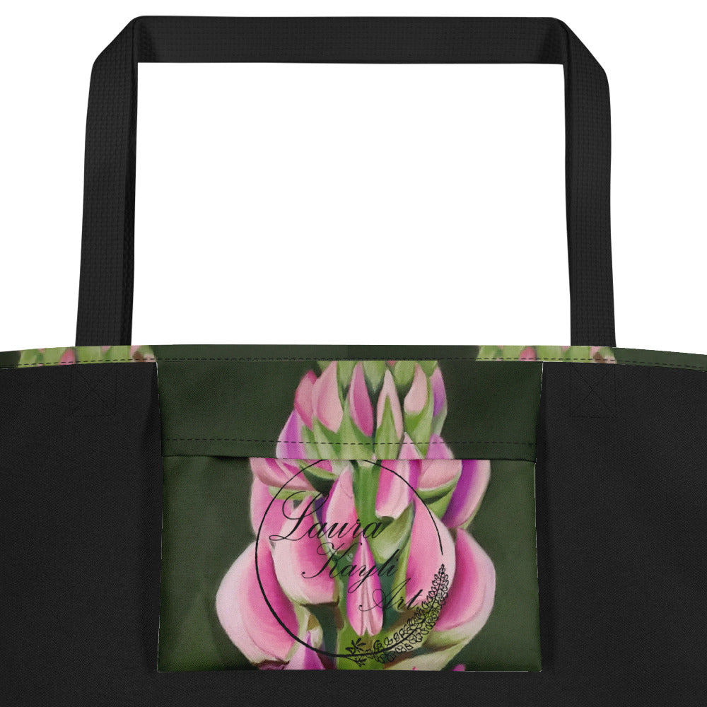 Lupine Large Tote Bag