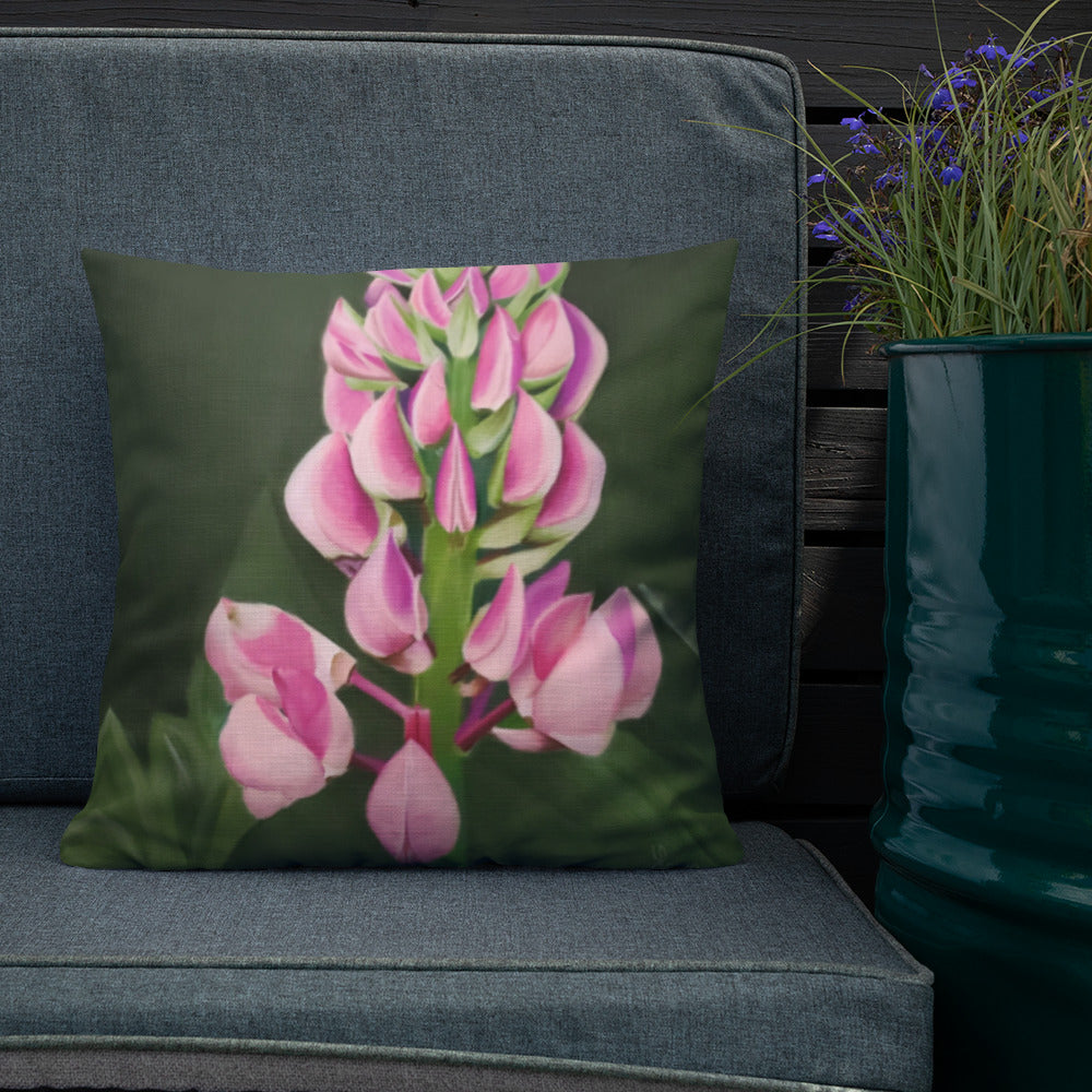 Lupine Flower Pillow