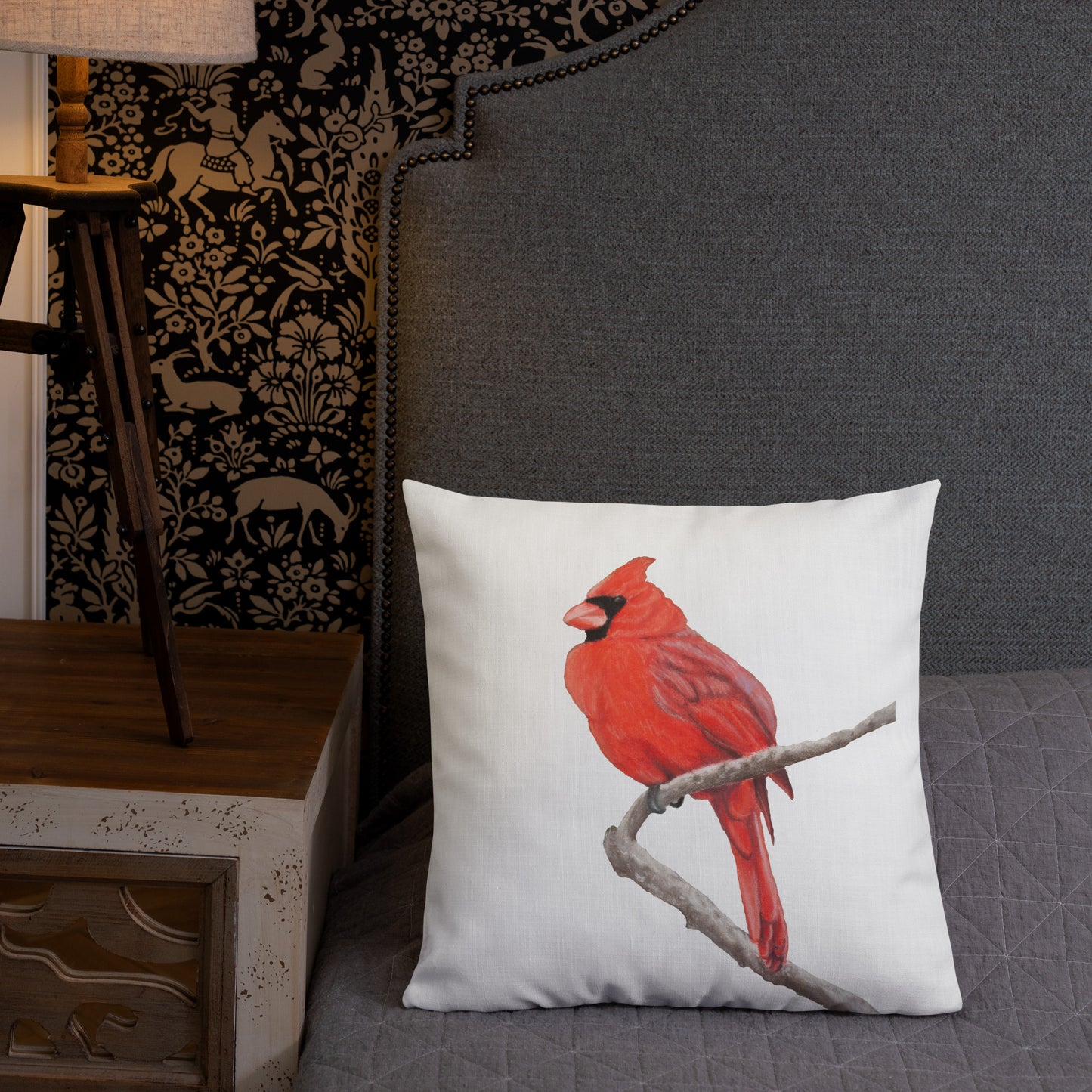 Cardinal Premium Pillow