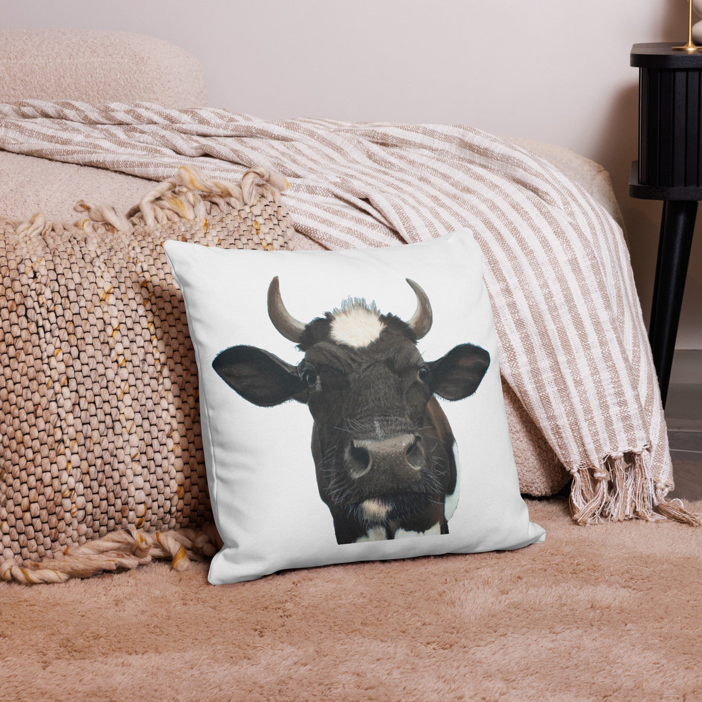 Cow Premium Pillow Case