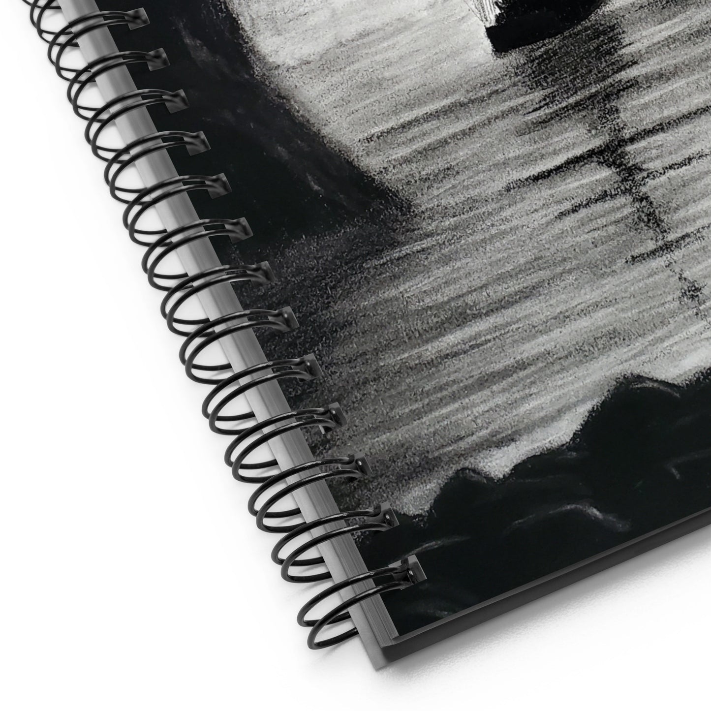 Spooky Pirate Ship Spiral notebook