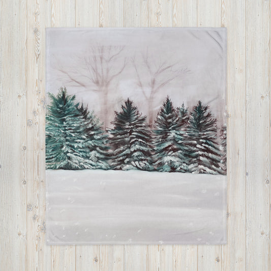 Winter Wonderland Throw Blanket