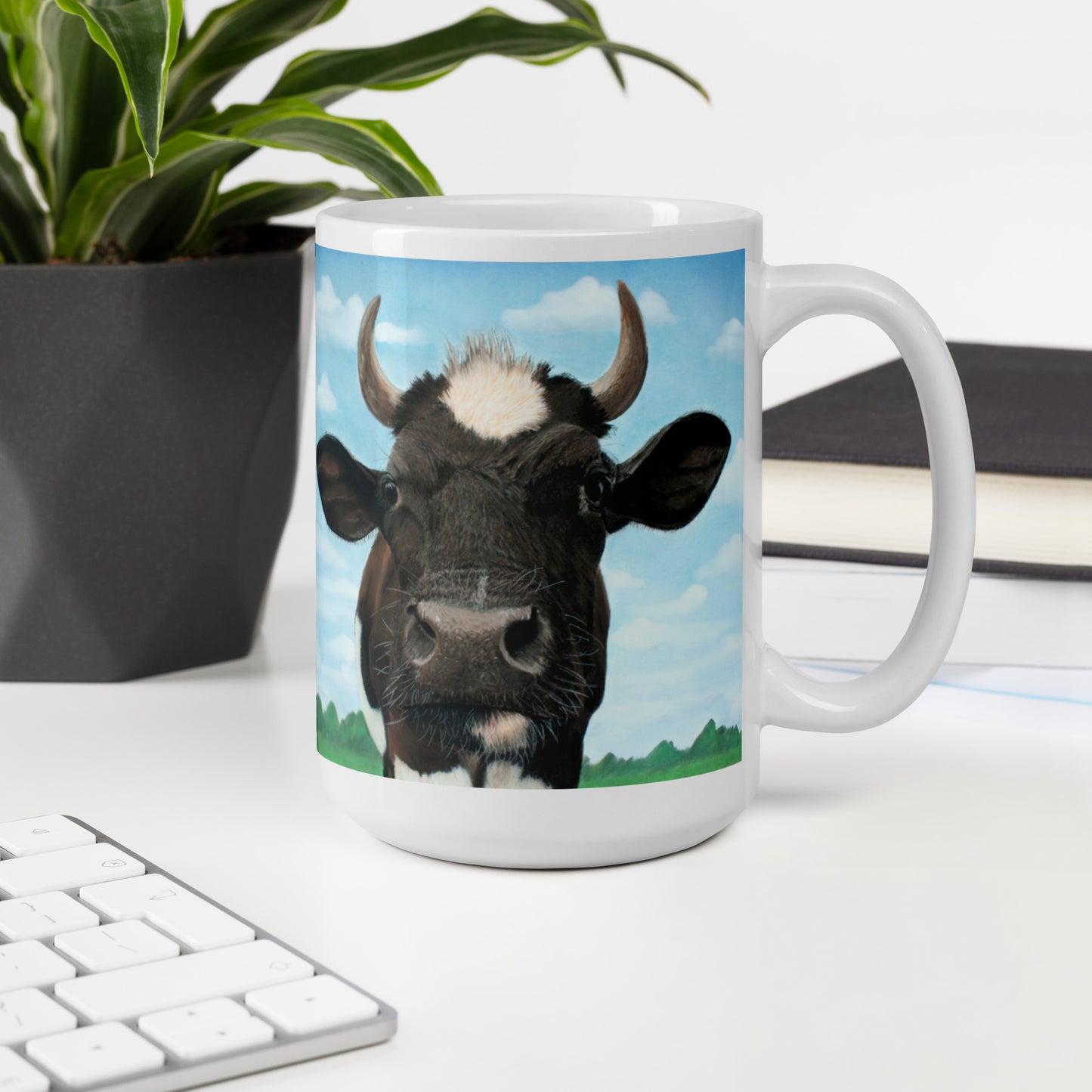 Cow mug