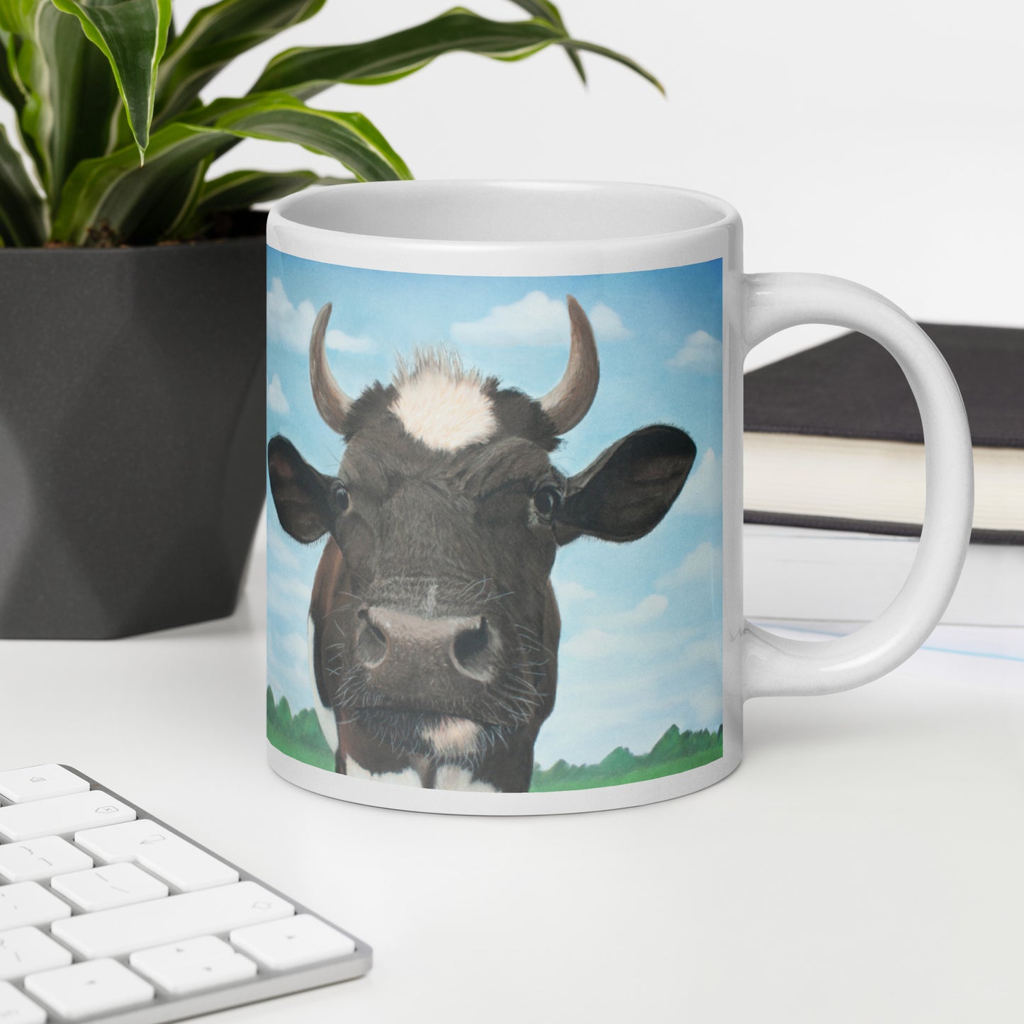 Cow mug