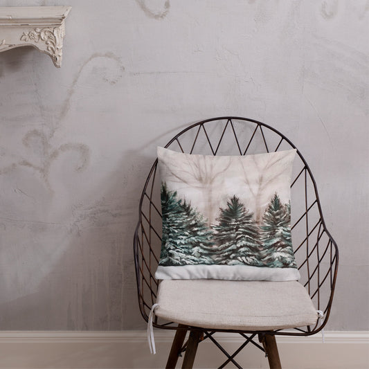 Winter Wonderland Throw Pillow