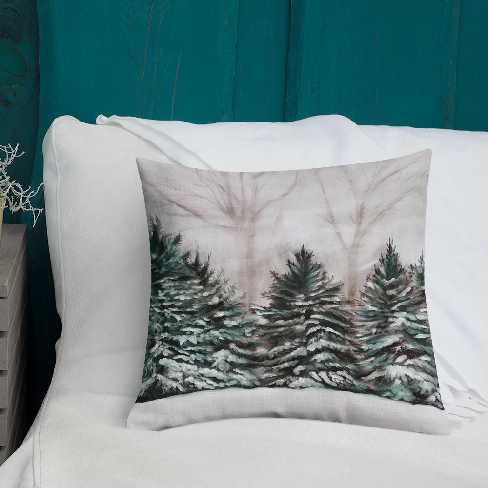 Winter Wonderland Throw Pillow