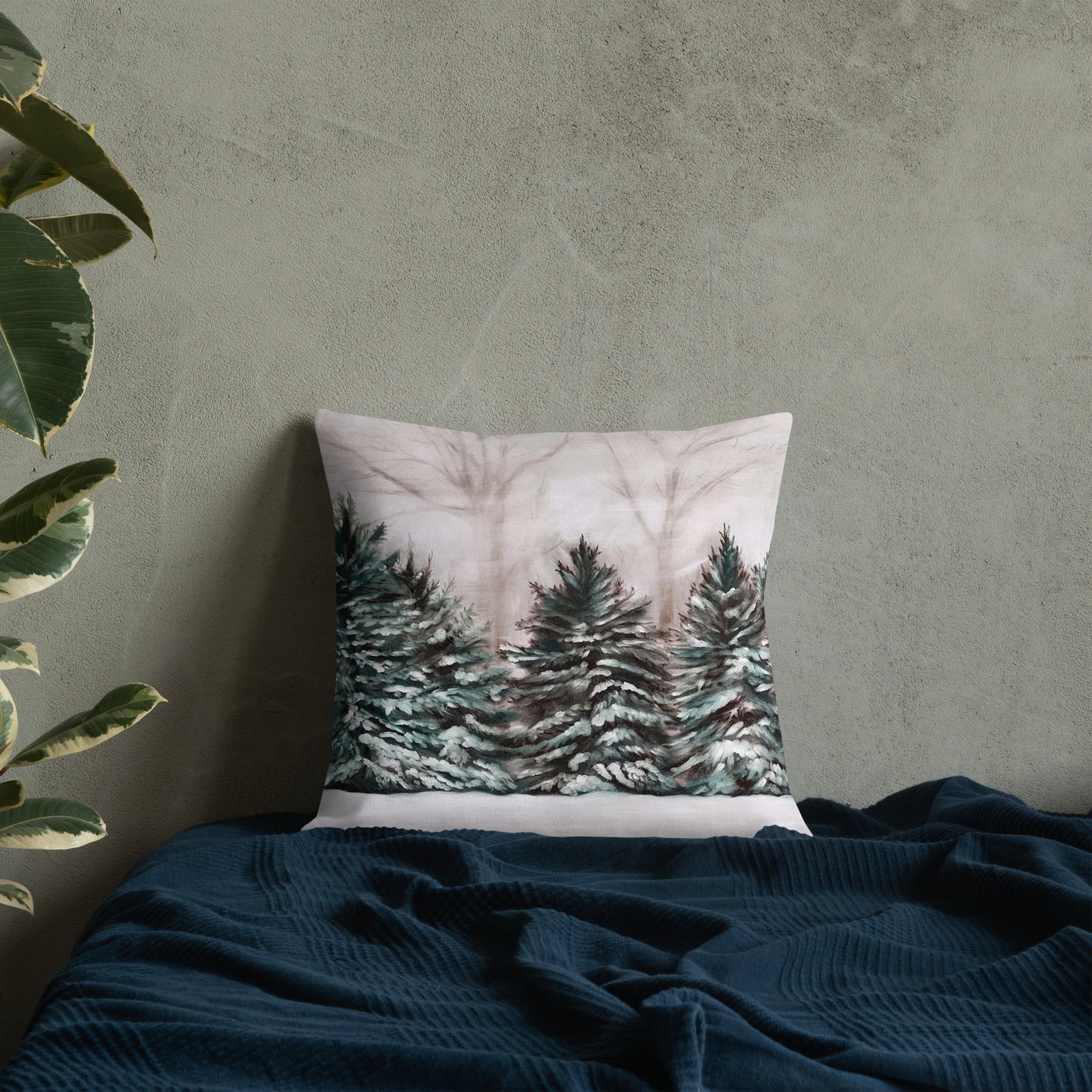 Winter Wonderland Throw Pillow