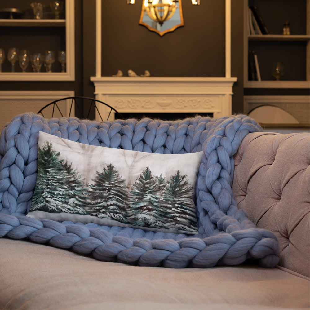 Winter Wonderland Throw Pillow
