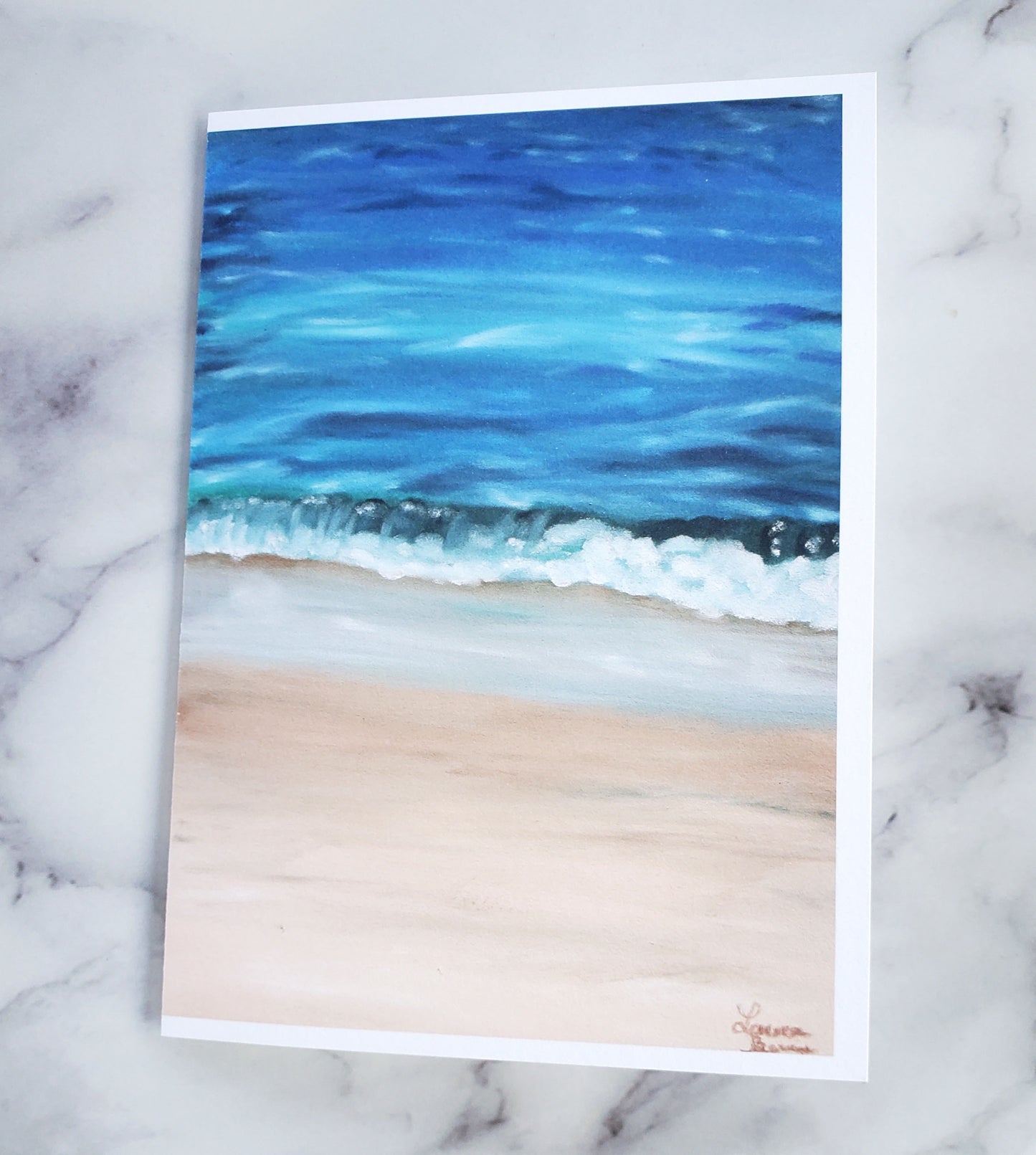 Wave Greeting Card
