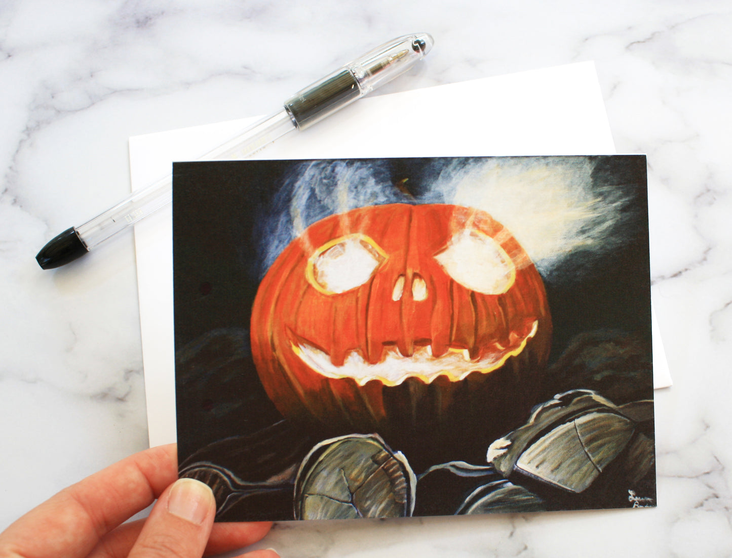 Jack O'Lantern Greeting Card