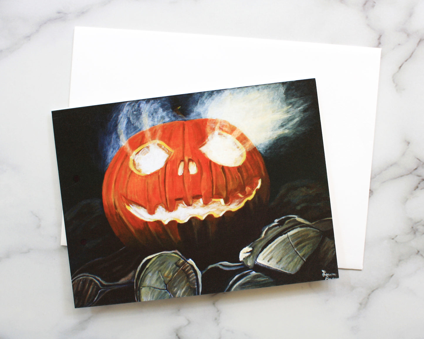 Jack O'Lantern Greeting Card