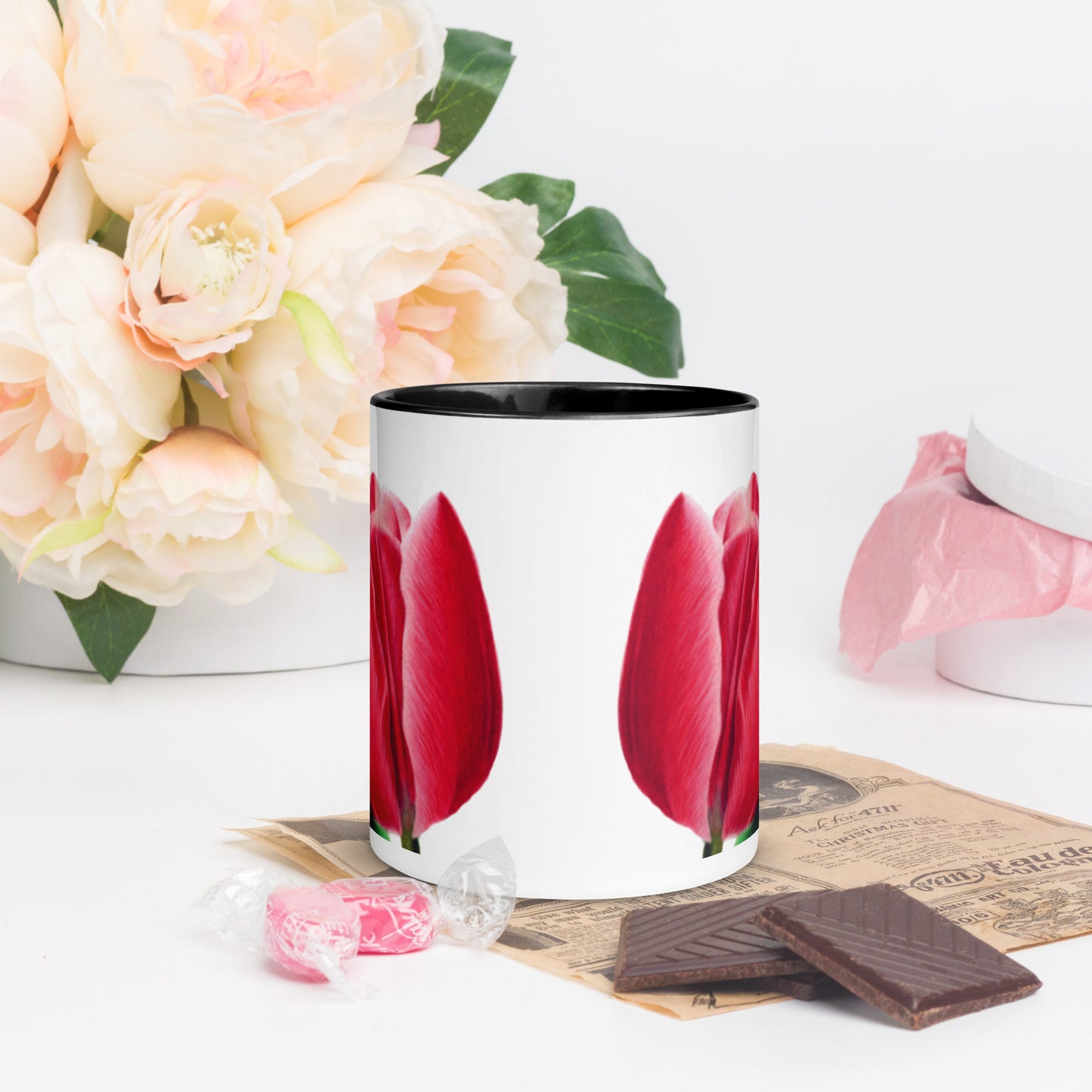 Tulip Mug with Color Inside