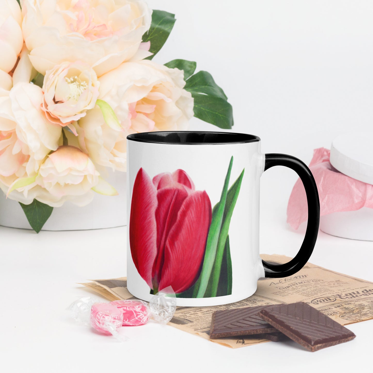 Tulip Mug with Color Inside
