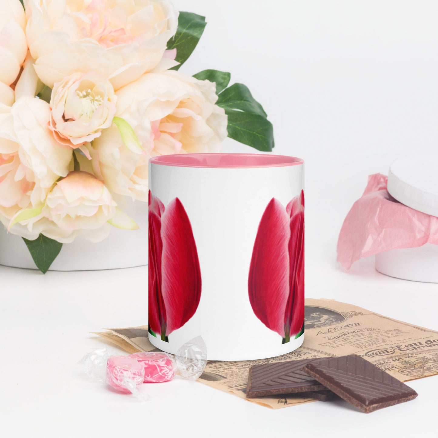 Tulip Mug with Color Inside