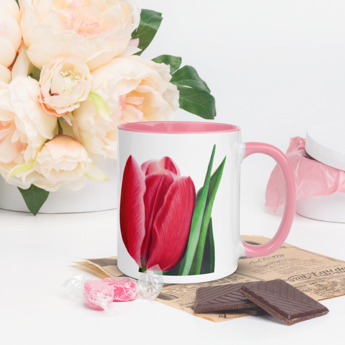 Tulip Mug with Color Inside