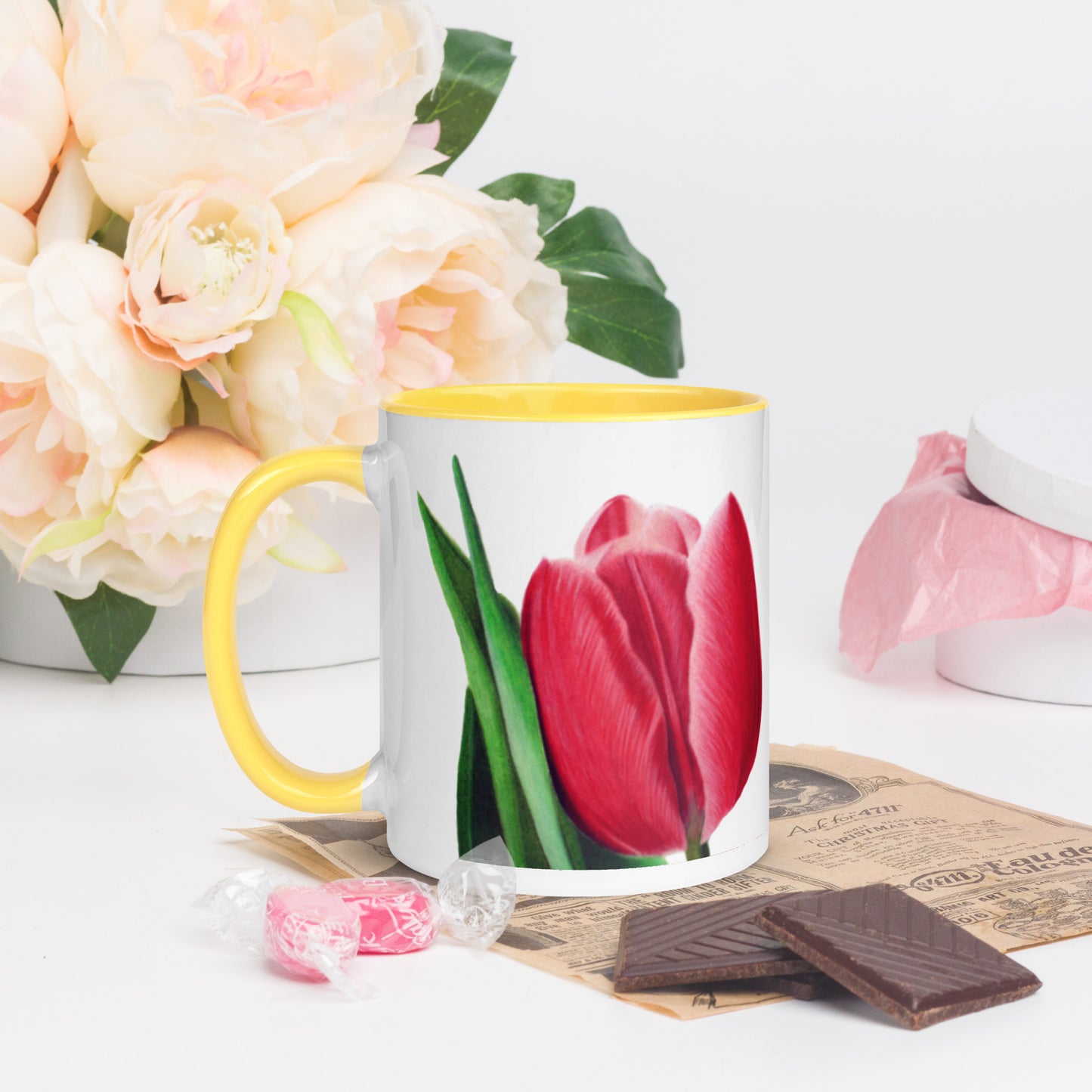 Tulip Mug with Color Inside