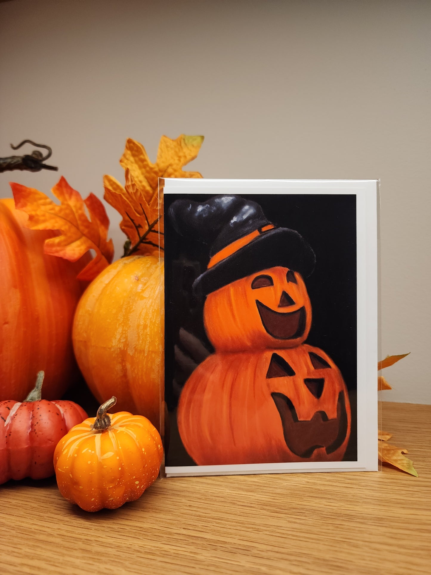Cute Jack O'Lantern Greeting Card