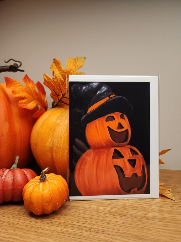 Cute Jack O'Lantern Greeting Card