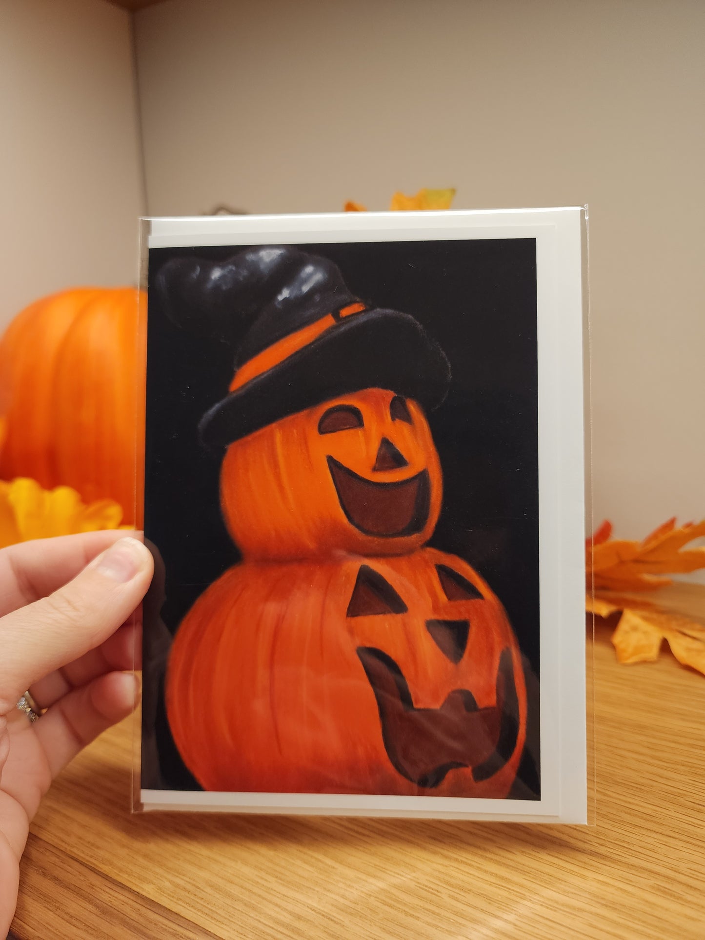 Cute Jack O'Lantern Greeting Card