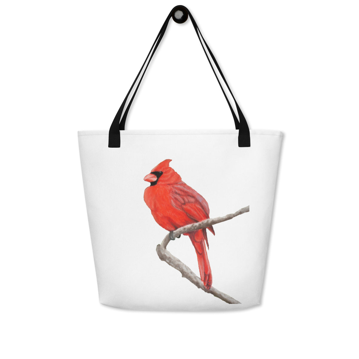Cardinal Large Tote Bag