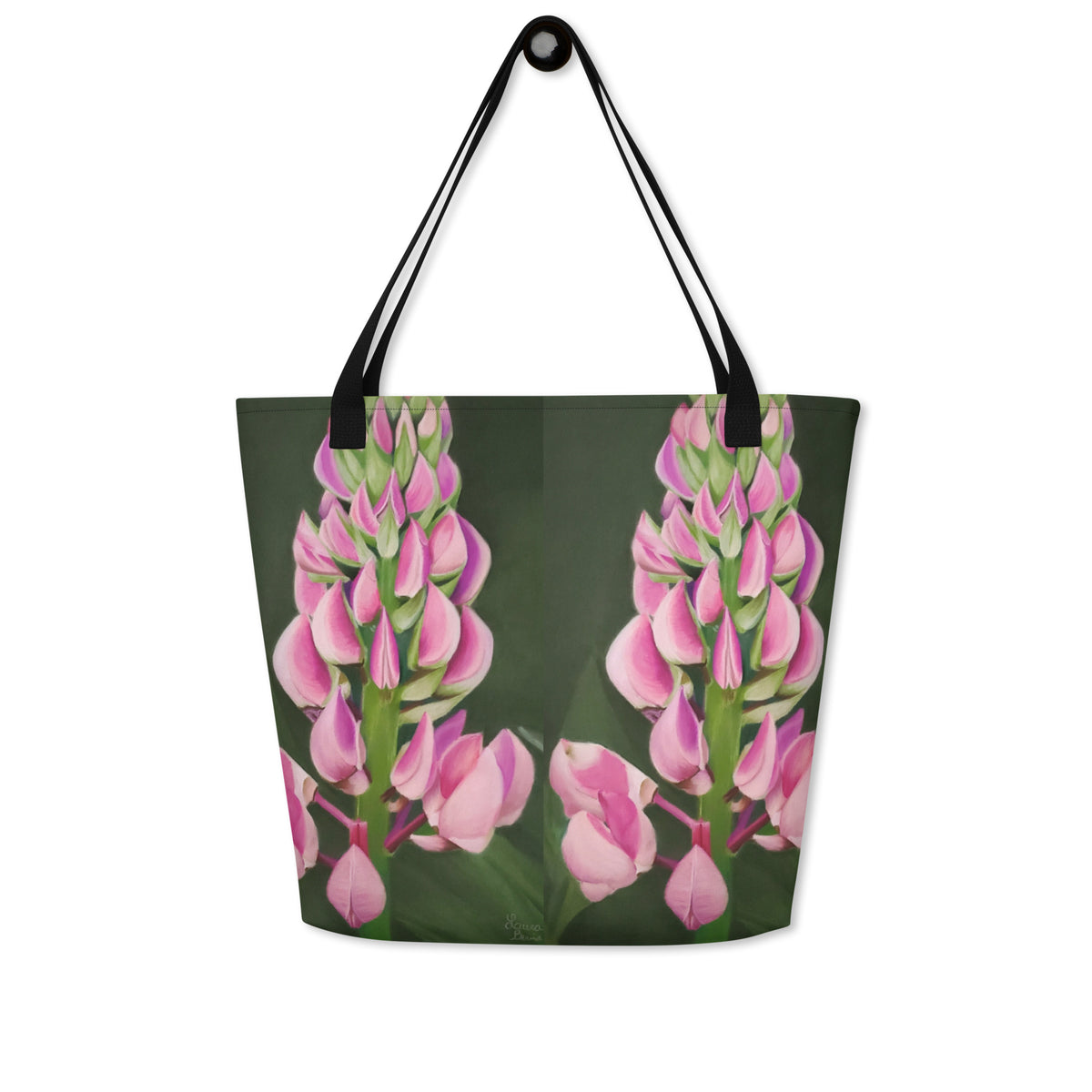 Lupine Large Tote Bag