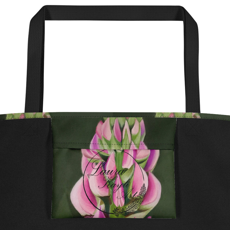 Lupine Large Tote Bag