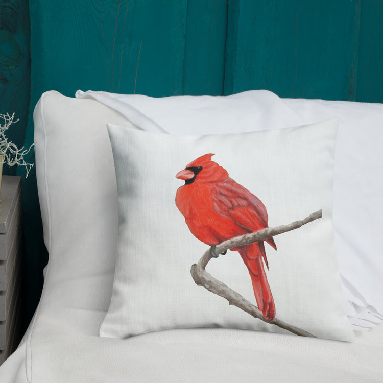 Cardinal Premium Pillow