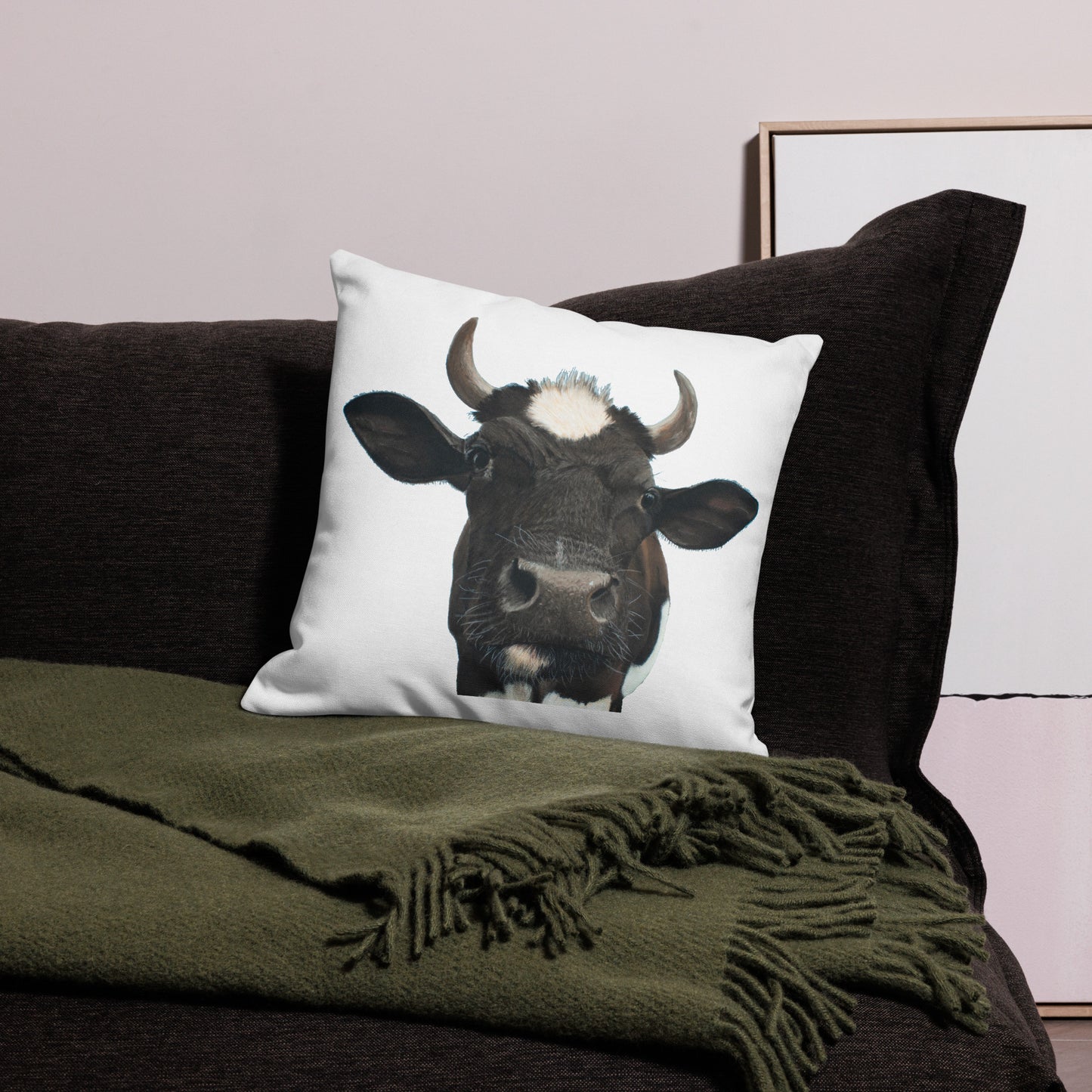 Cow Premium Pillow Case
