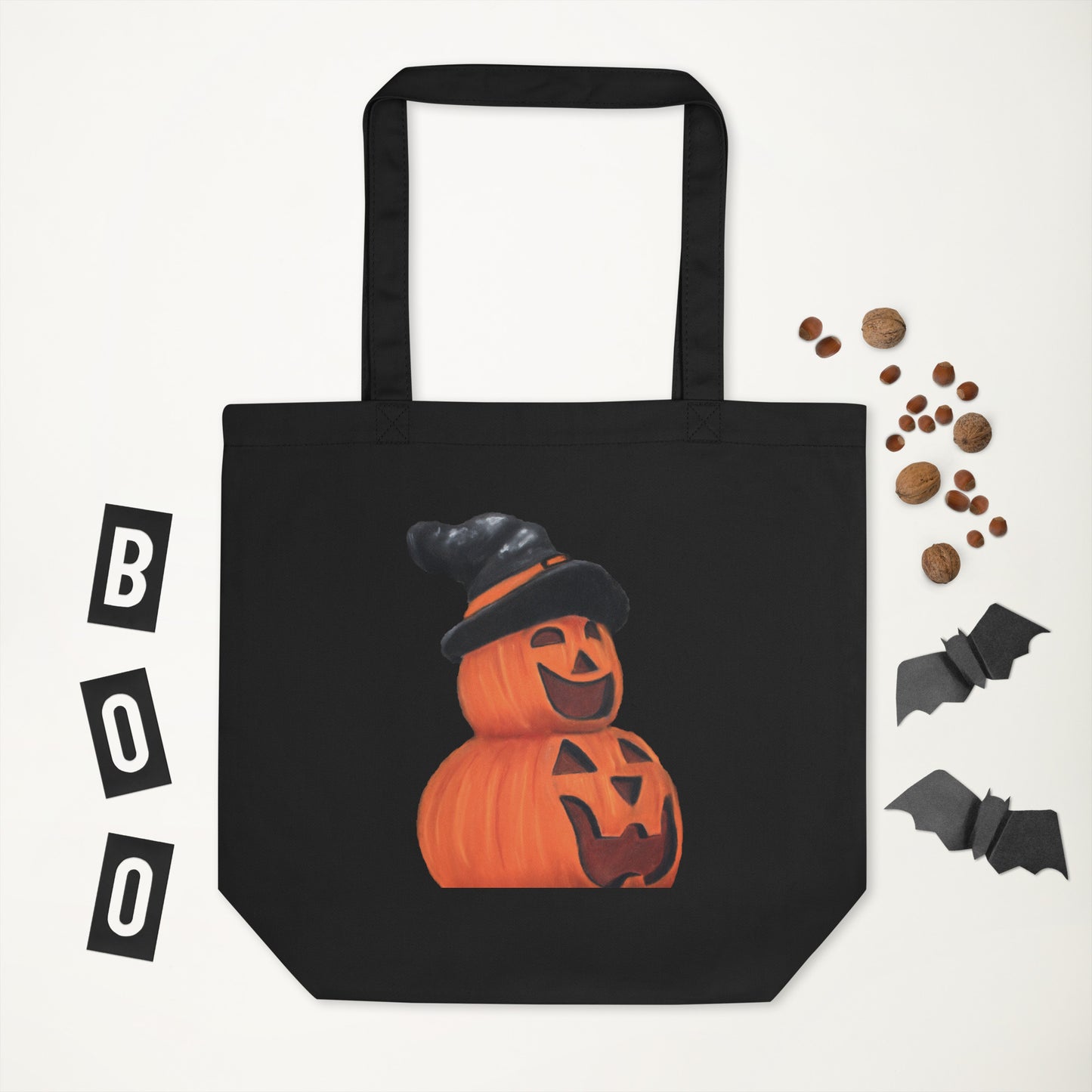 Cute Jack O' Lantern Eco Tote Bag