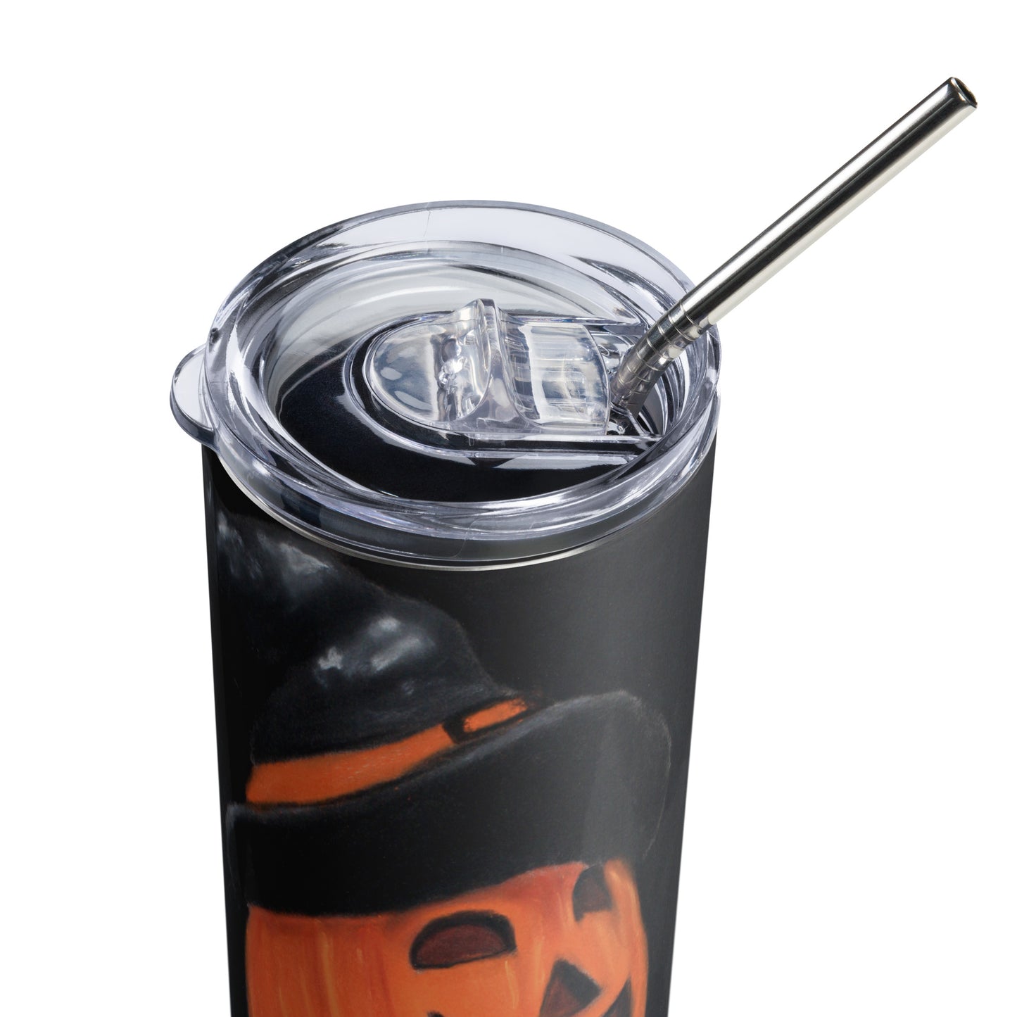 Cute Jack O'Lantern Stainless steel tumbler