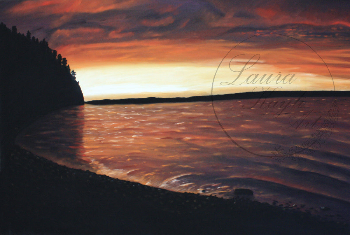 "The View from Rocky Cove" Card Collection