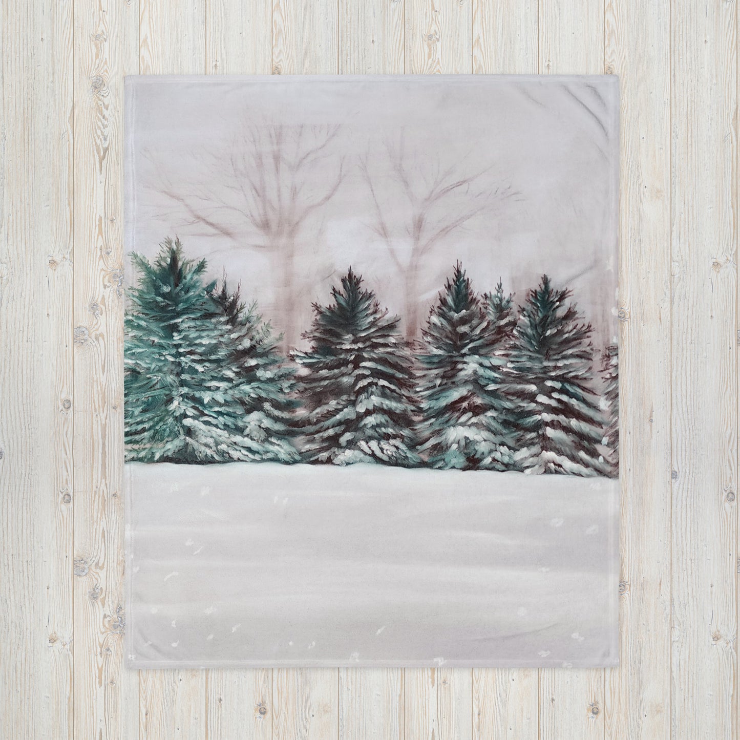 Winter Wonderland Throw Blanket