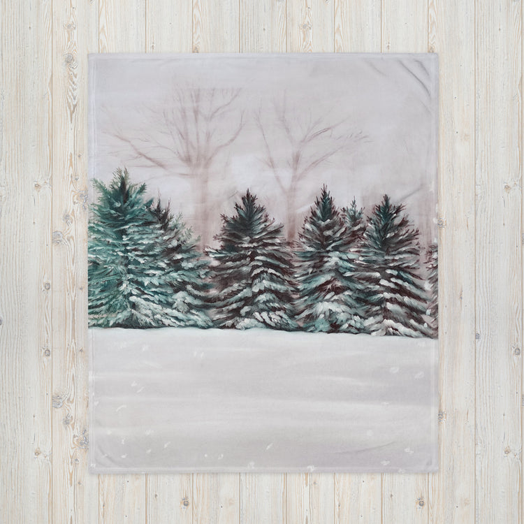 Winter Wonderland Throw Blanket
