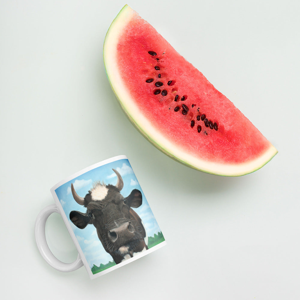 Cow mug