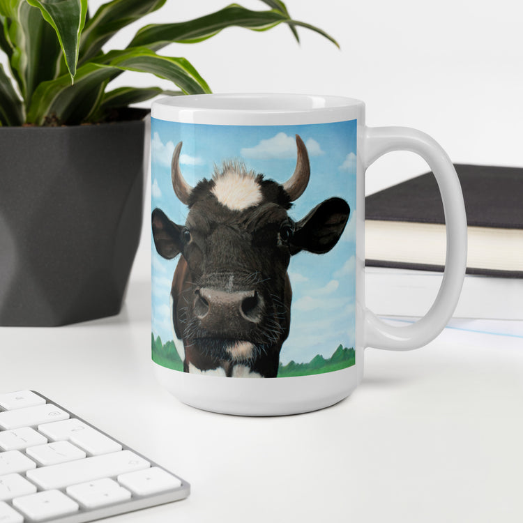 Cow mug