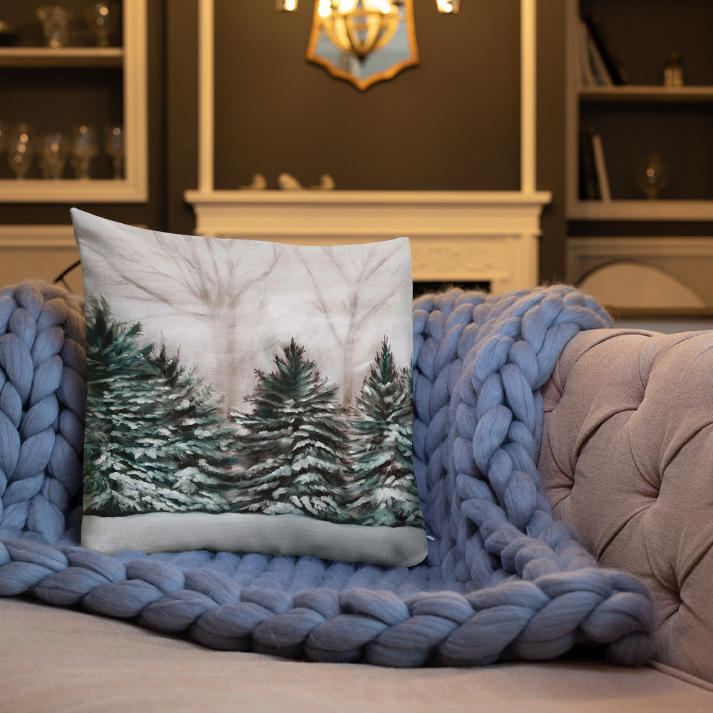 Winter Wonderland Throw Pillow