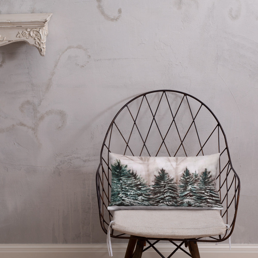 Winter Wonderland Throw Pillow