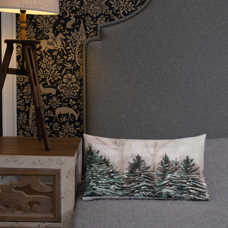 Winter Wonderland Throw Pillow