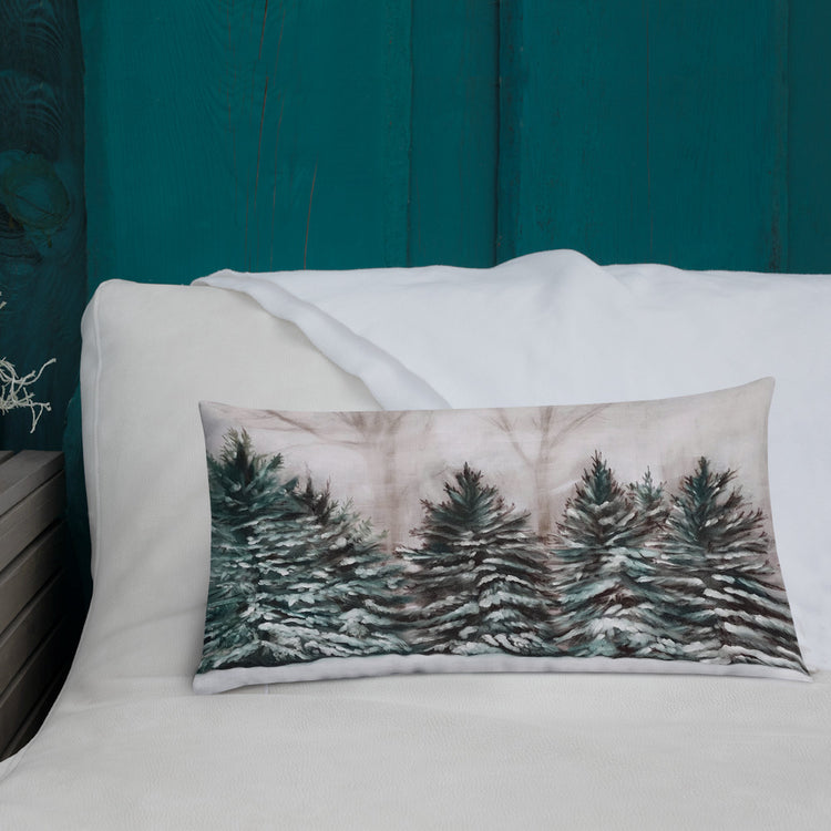 Winter Wonderland Throw Pillow