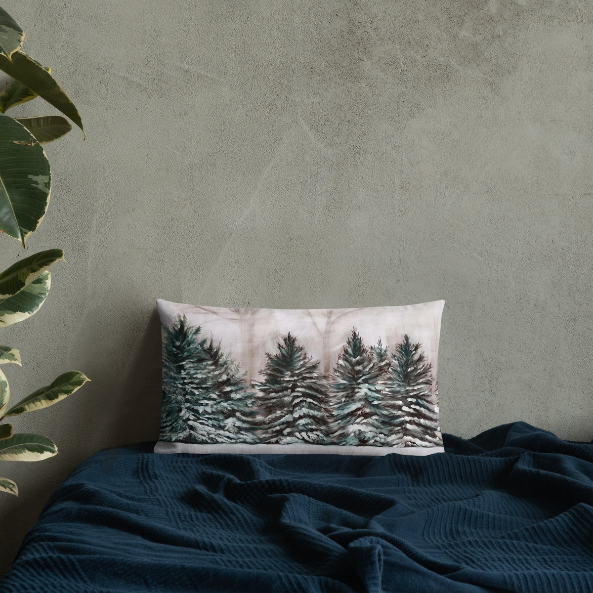 Winter Wonderland Throw Pillow