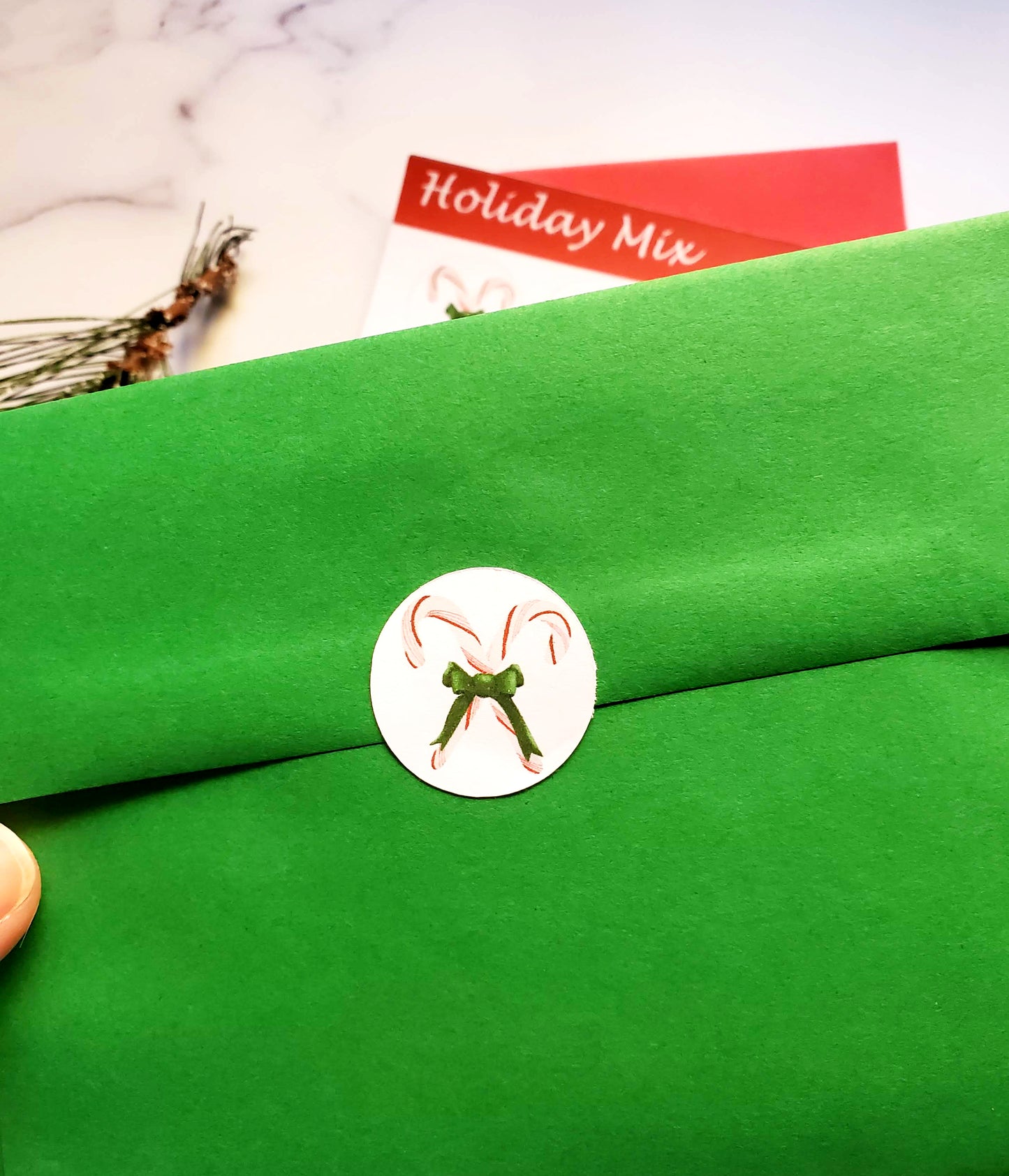 Christmas Envelope Stickers