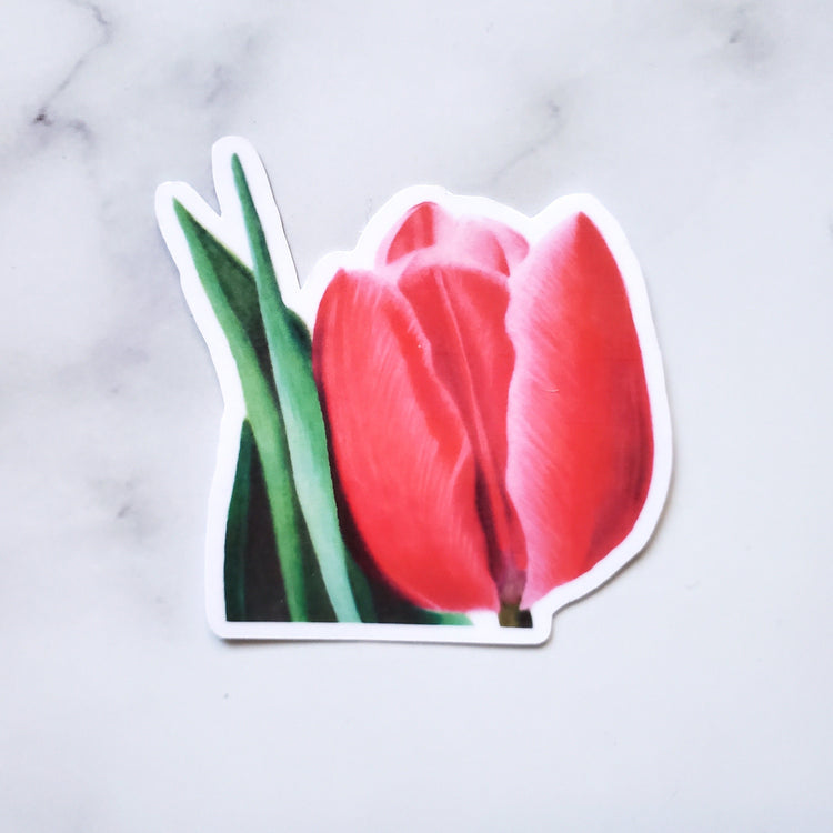 Tulip Waterproof Stickers