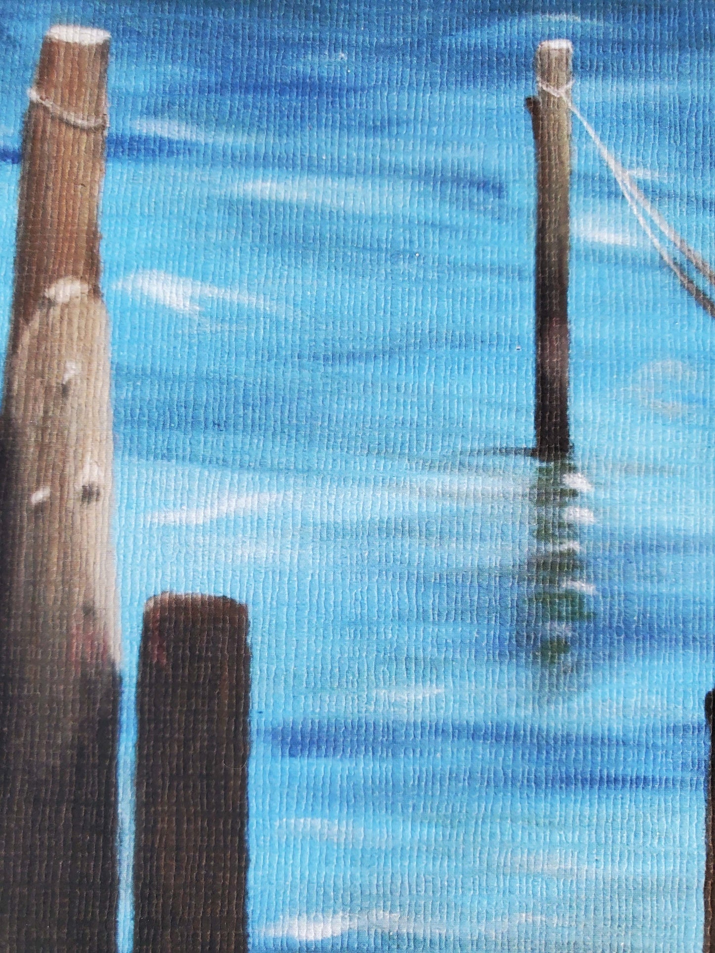 "Wood in the Water" Seascape Artist Print