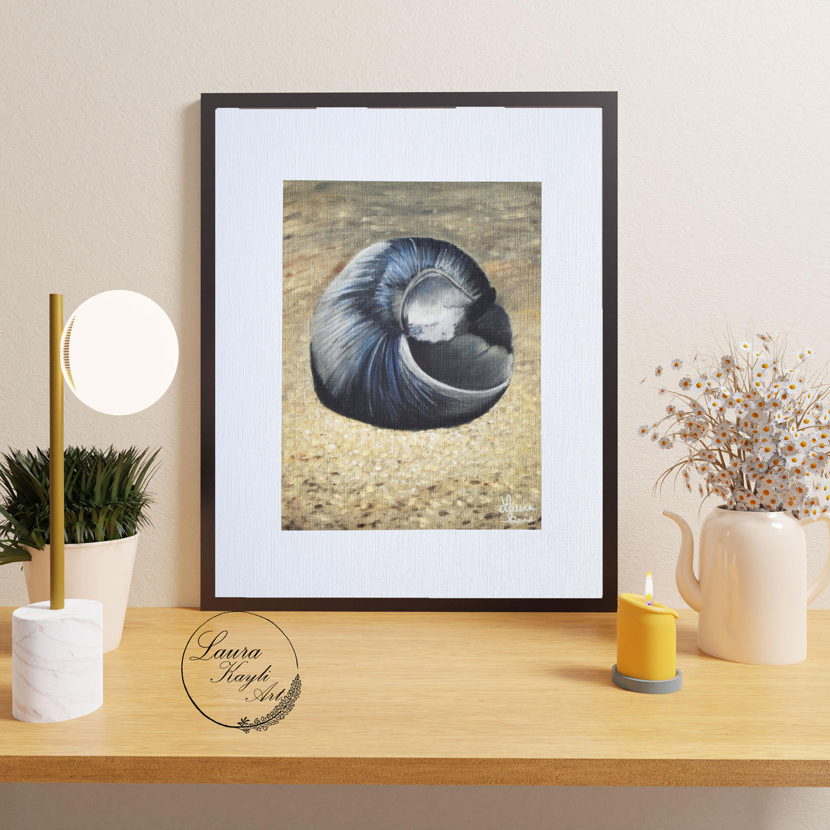 "Little Shell" Seascape Artist Print