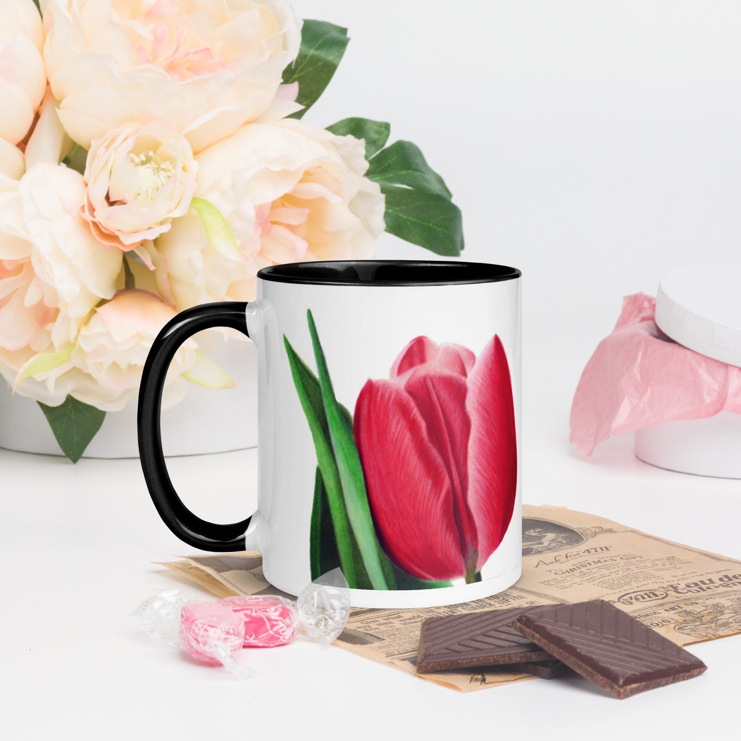 Tulip Mug with Color Inside